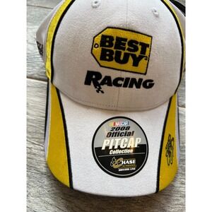 elliott Sadler Best Buy Racing NASCAR 2008 Official Pit Cap Baseball Hat NWT
